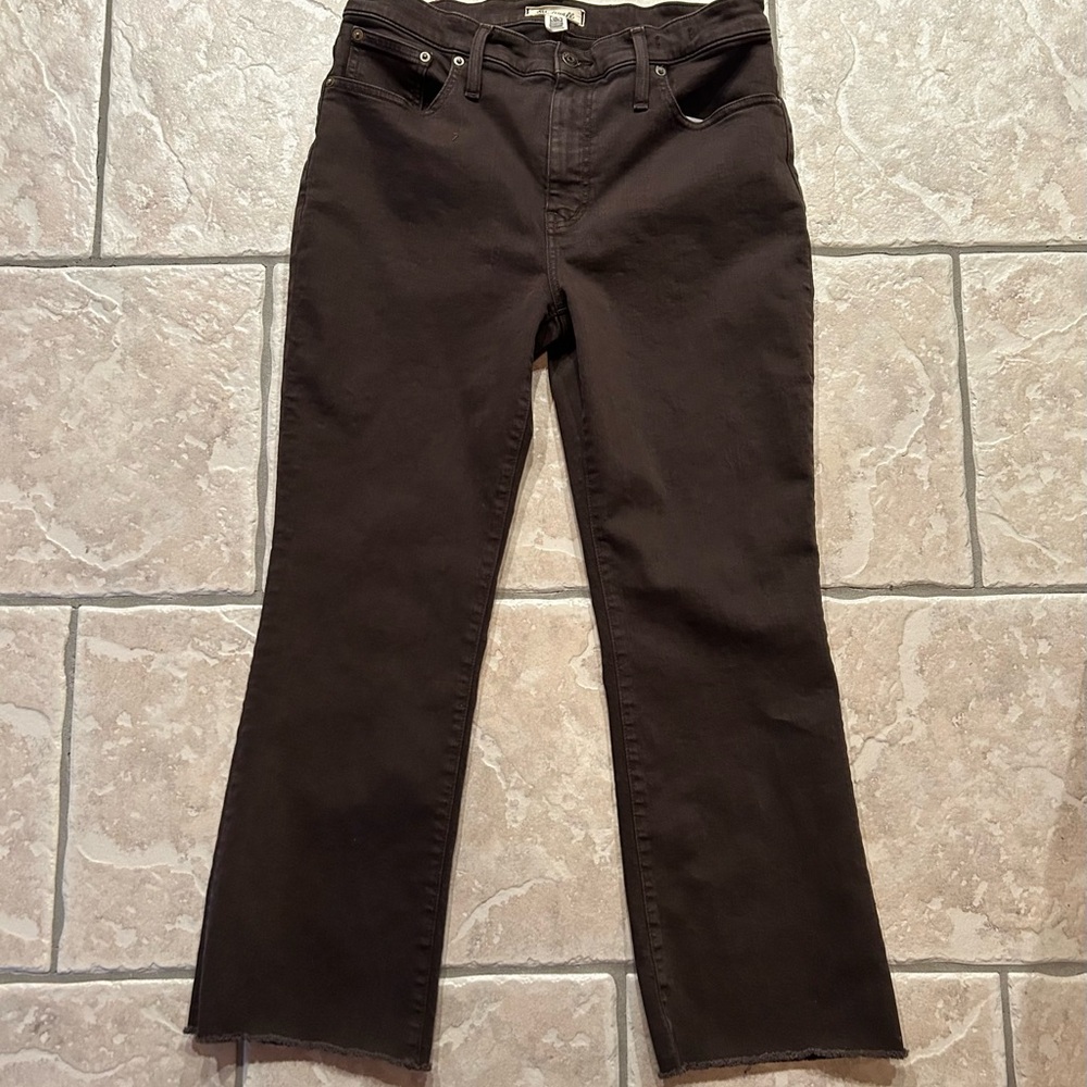 Madewell Women’s high-rise Kick out Jeans Size 30 - Picture 2 of 8